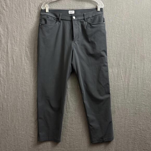 Lululemon Men's Size 32 Gray ABC Classic Fit 5 Pocket Warpstreme Pant